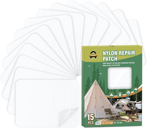 Down jacket repair patch - down,