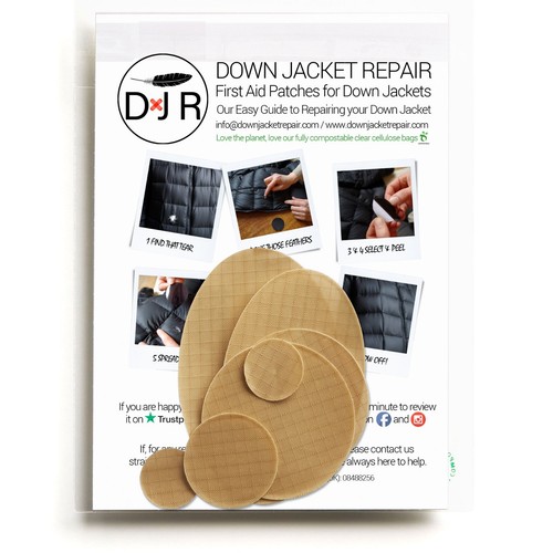 Down jacket repair patch - repair,