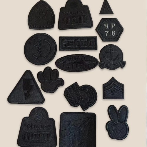 Self adhesive black patches - self,