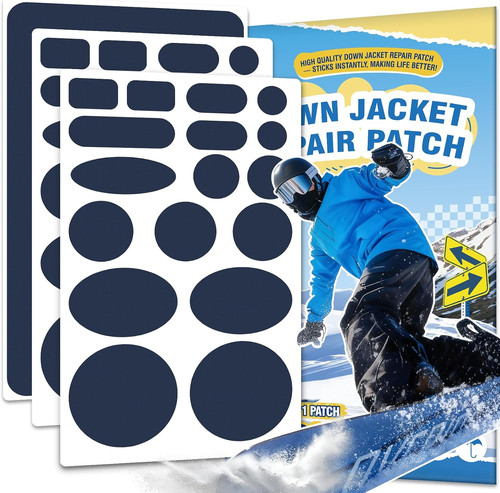 Down jacket repair patch - jacket,