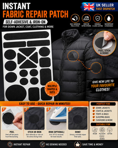 Instant self adhesive - instant, fabric