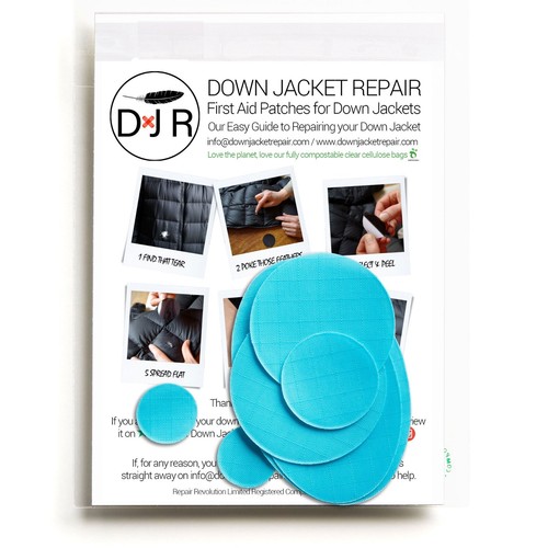 Down jacket repair patch - patch, kit
